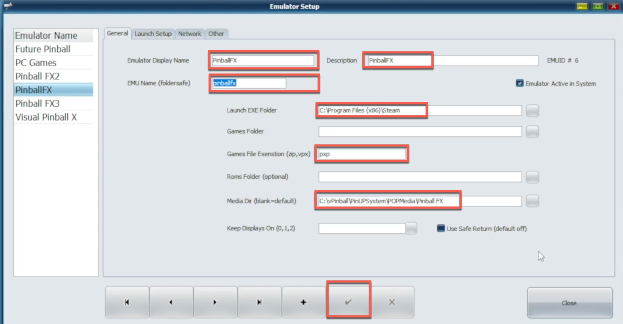 Add Pinball FX emulator in Popper setup