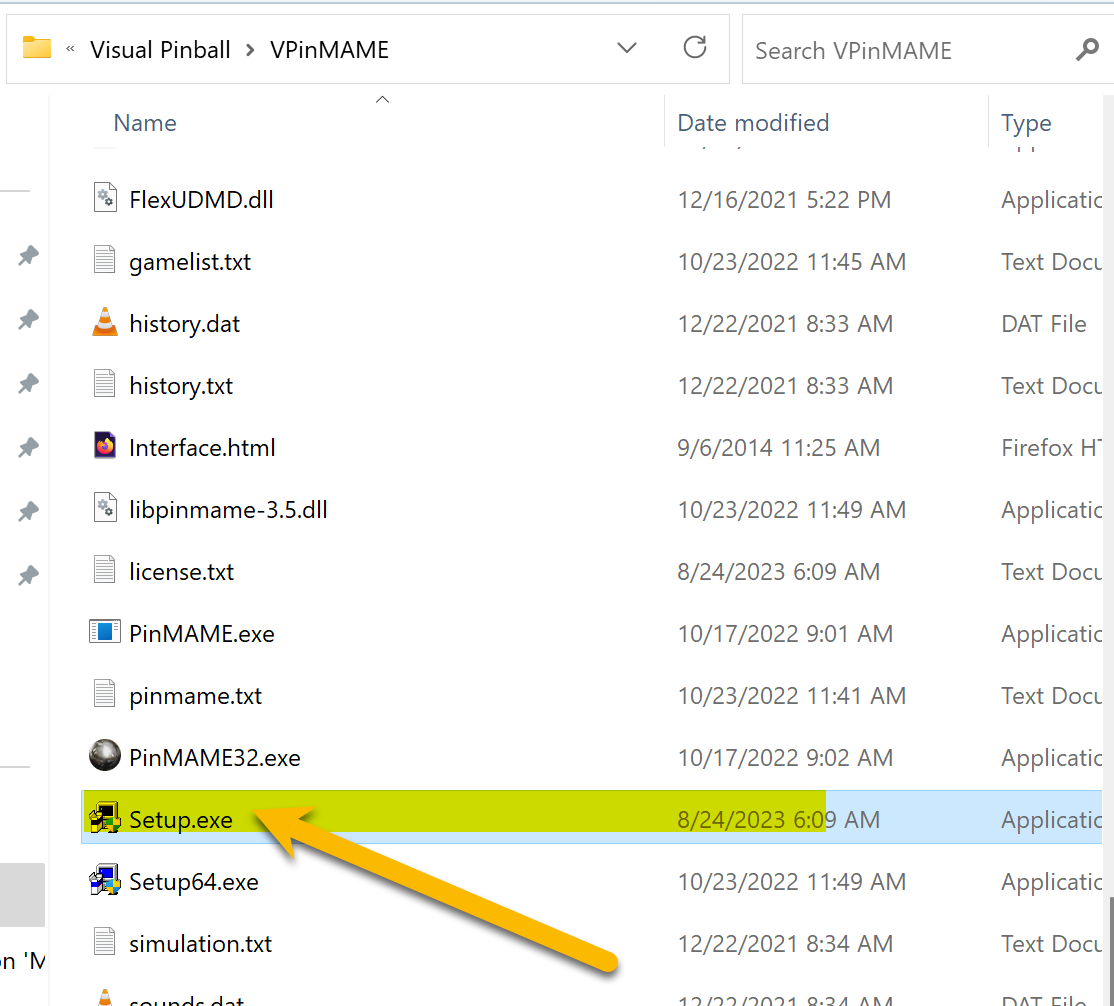 VPinMAME Setup.exe