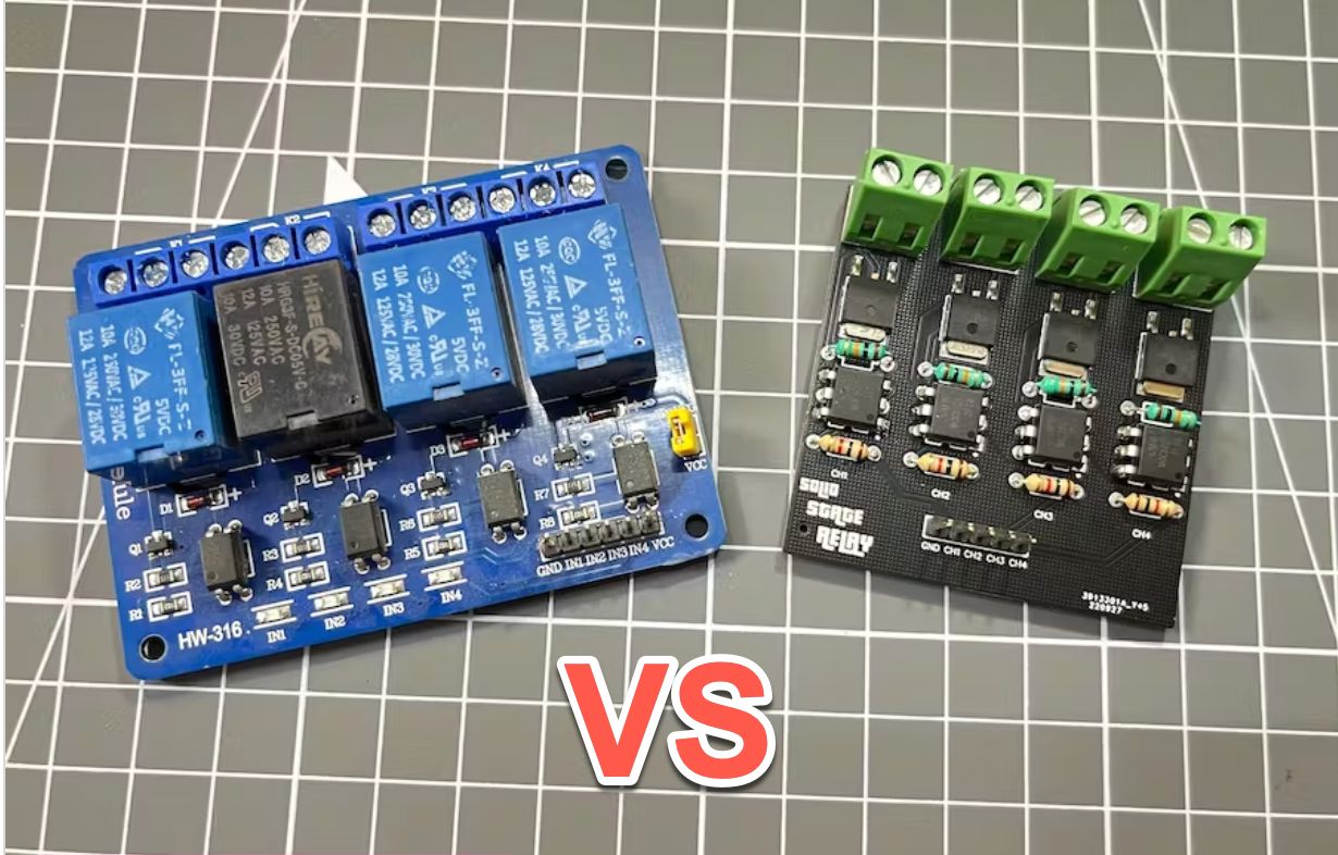 Solid state vs mechanical relay
