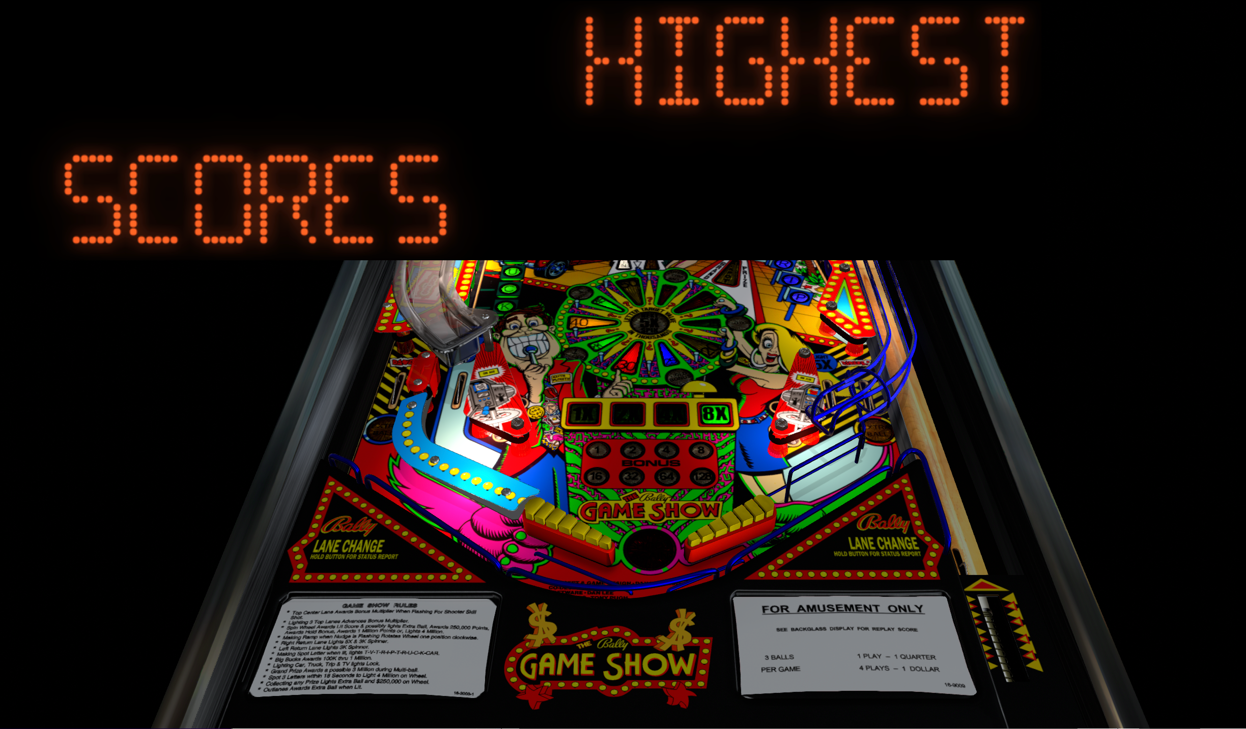 Sharp Freezy DMD running on screen