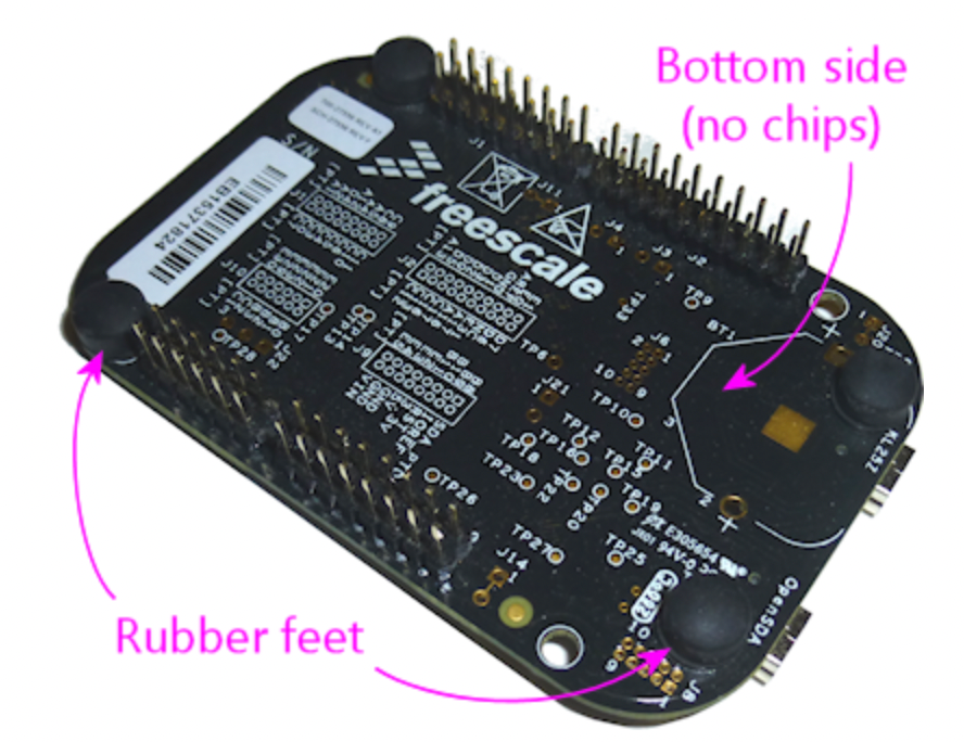 Pins setup for expansion board