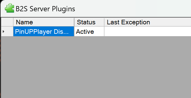 Plugin active