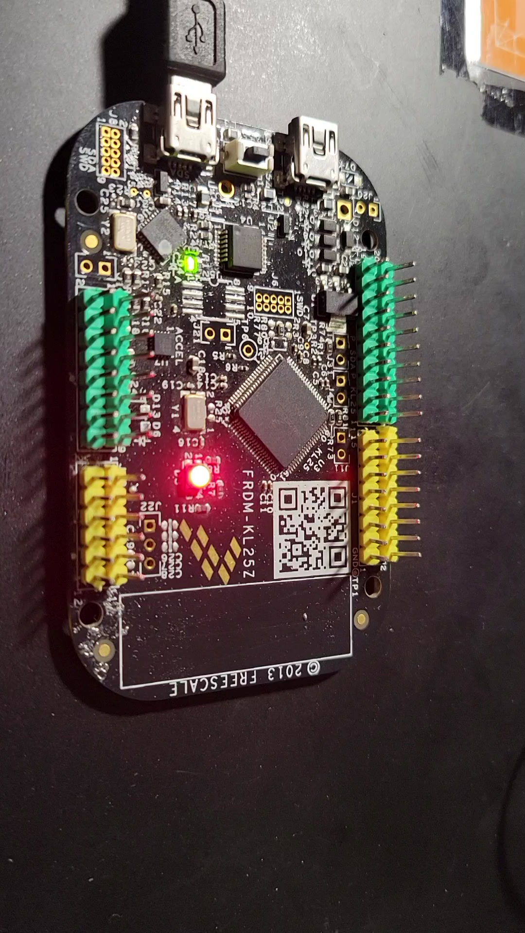 KL25Z connected to computer