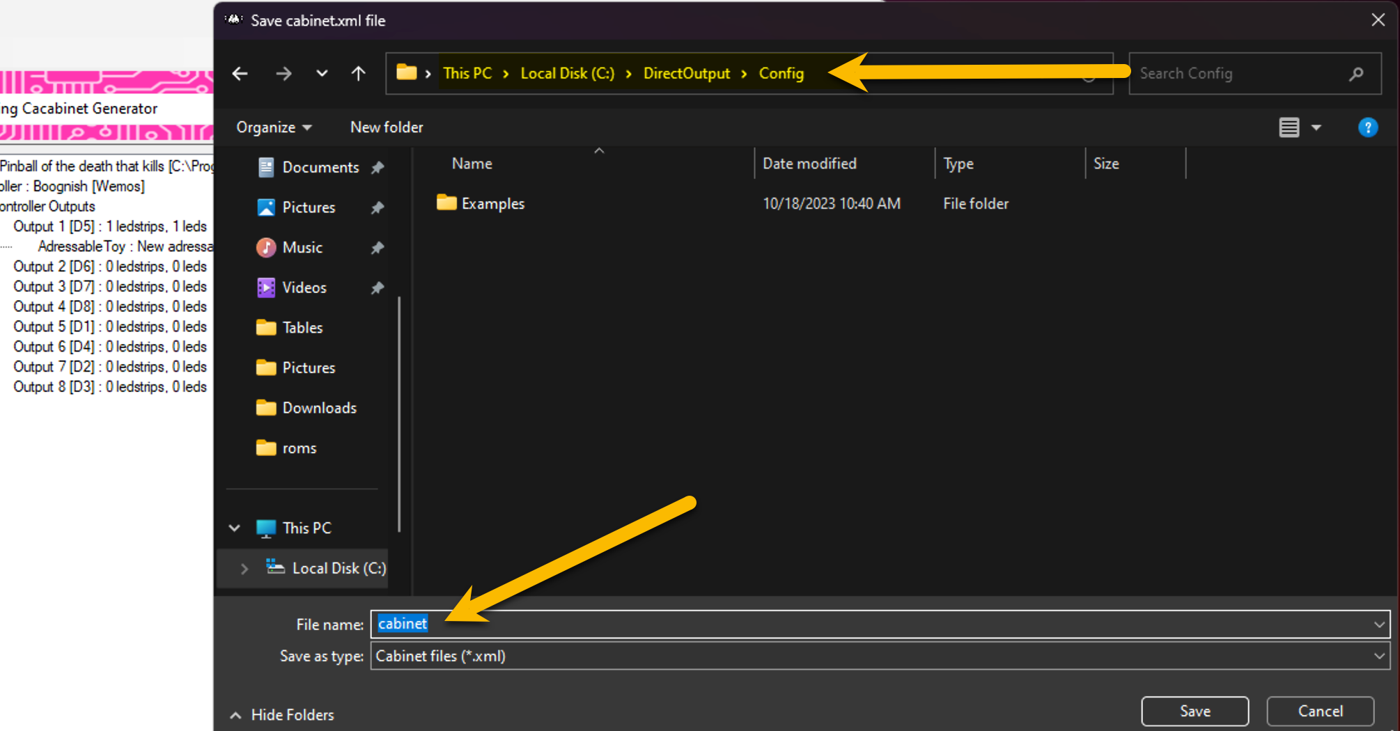 LED arrangement options