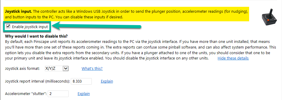 Pinscape config step 3